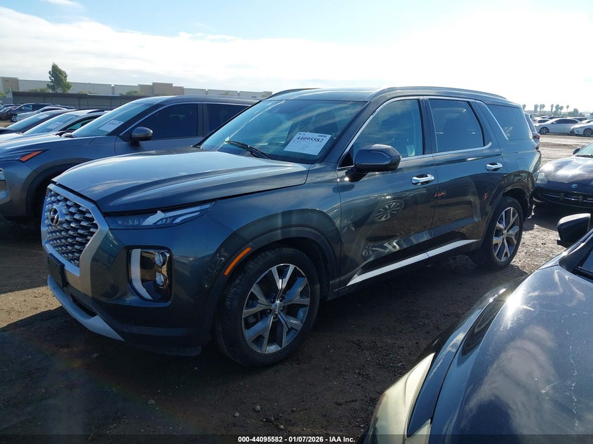 VIN KM8R34HE5MU233792 2021 HYUNDAI PALISADE SEL