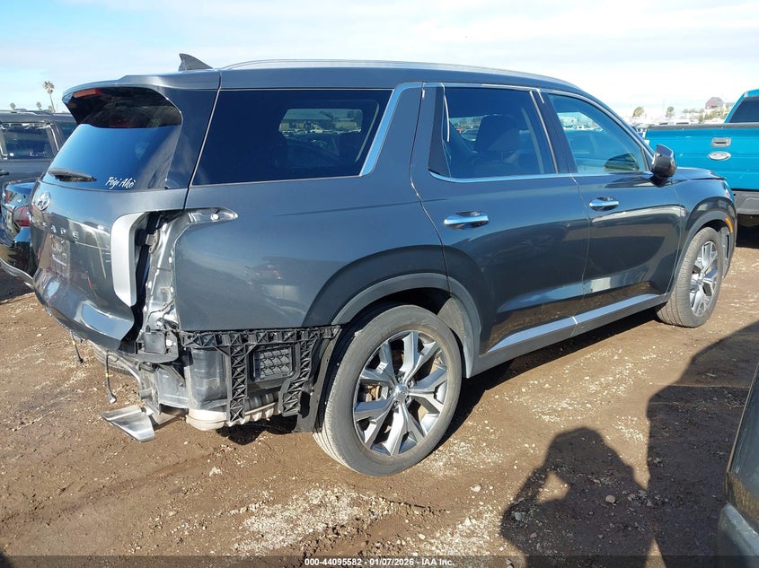 VIN KM8R34HE5MU233792 2021 HYUNDAI PALISADE SEL