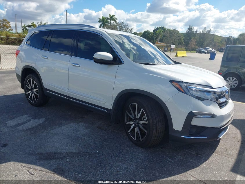 5FNYF6H01NB058202 2022 Honda Pilot Awd Elite auction photo 1