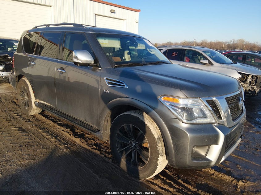 JN8AY2NE7H9706598 2017 Nissan Armada Platinum auction photo 1