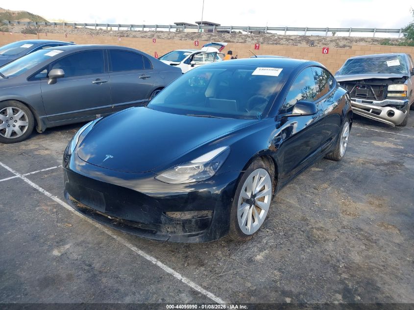 2022 Tesla Model 3 Long Range Dual Motor All-Wheel Drive