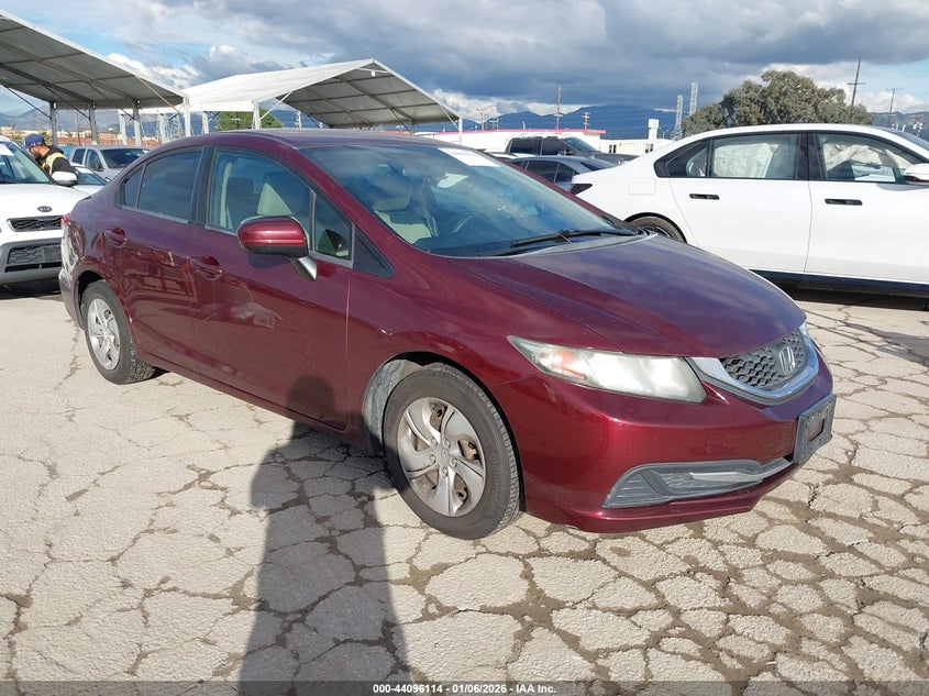 2HGFB2F55FH547063 2015 Honda Civic Lx auction photo 1