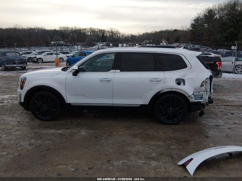 VIN 5XYP5DHC9NG317248 2022 KIA TELLURIDE SX