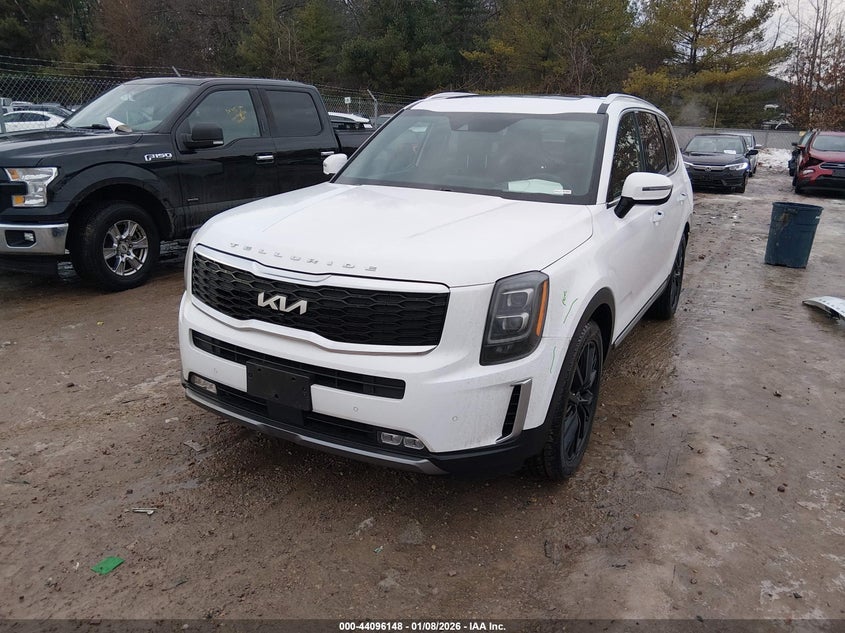 VIN 5XYP5DHC9NG317248 2022 KIA TELLURIDE SX