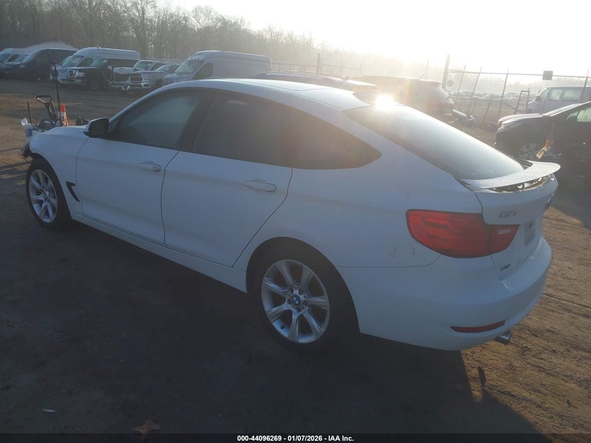 Vin: wba3x9c57ed867820, lot: 44592123, bmw 335i gran turismo xdrive 20143