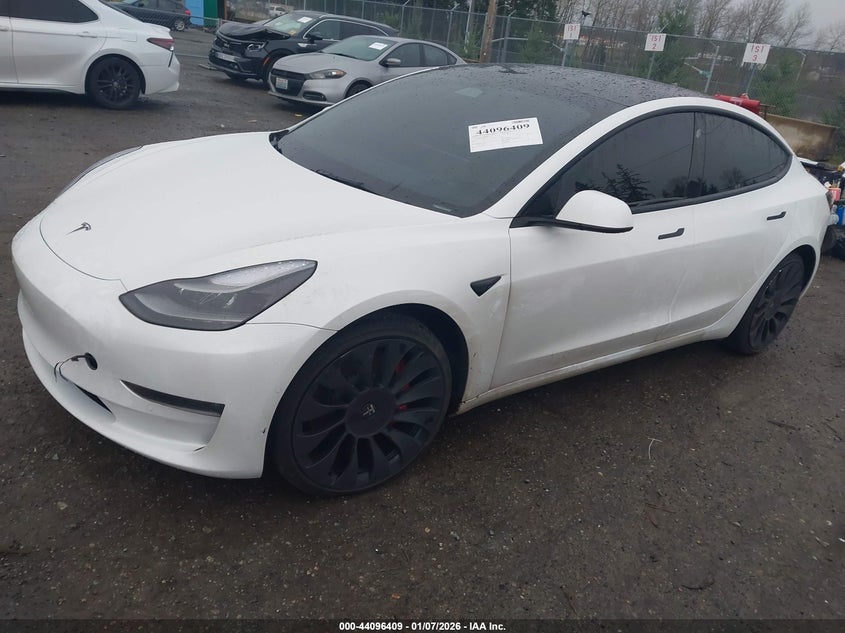 2022 Tesla Model 3 Performance Dual Motor All-Wheel Drive