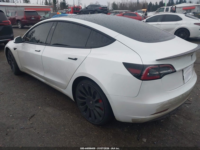 2022 Tesla Model 3 Performance Dual Motor All-Wheel Drive