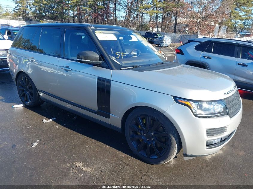 2016 Land Rover Range Rover 5.0L V8 Supercharged