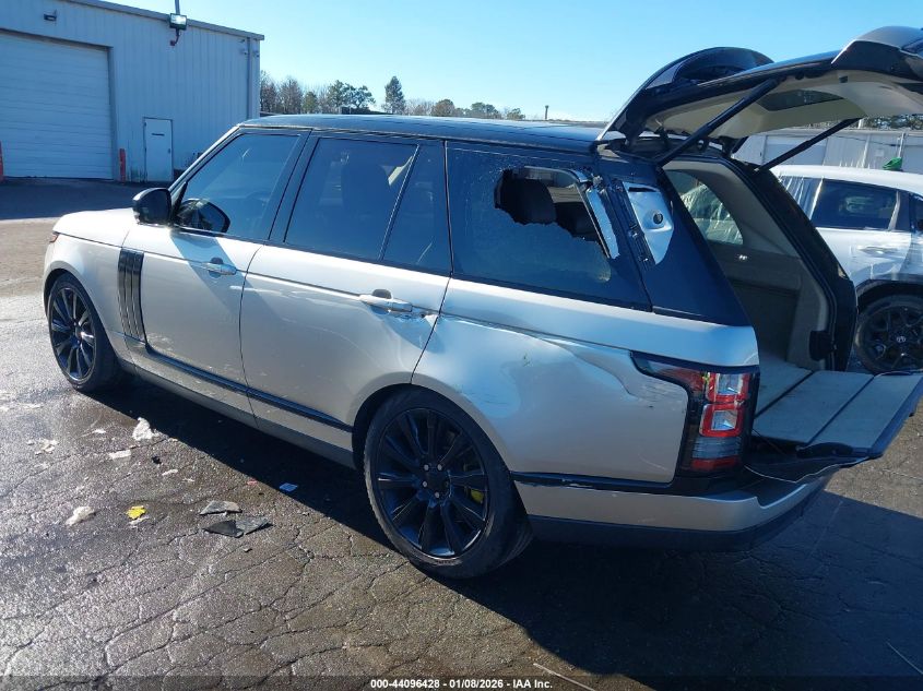 2016 Land Rover Range Rover 5.0L V8 Supercharged