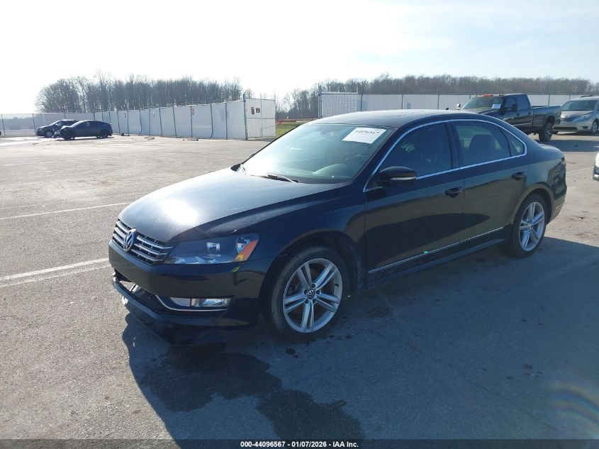 2013 Volkswagen Passat 2.0L Tdi Sel Premium