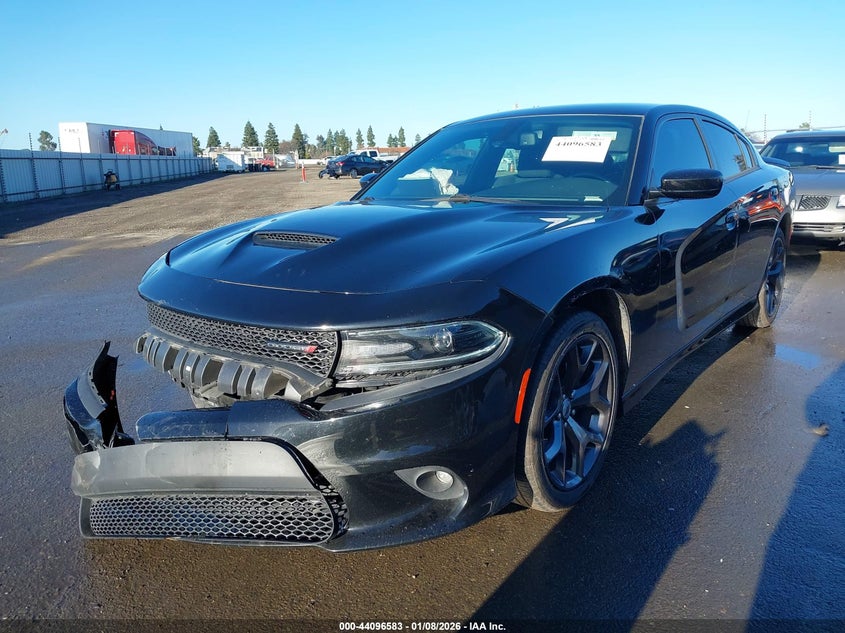 VIN 2C3CDXHG0KH567226 2019 DODGE CHARGER GT RWD
