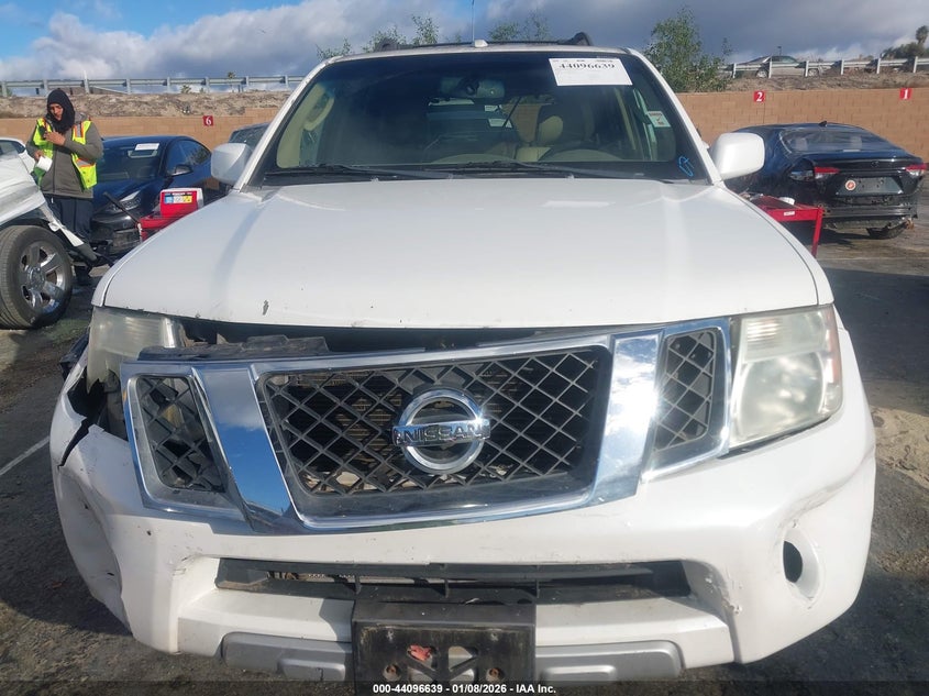 2008 Nissan Pathfinder Le VIN: 5N1AR18U68C635074 Lot: 44096639