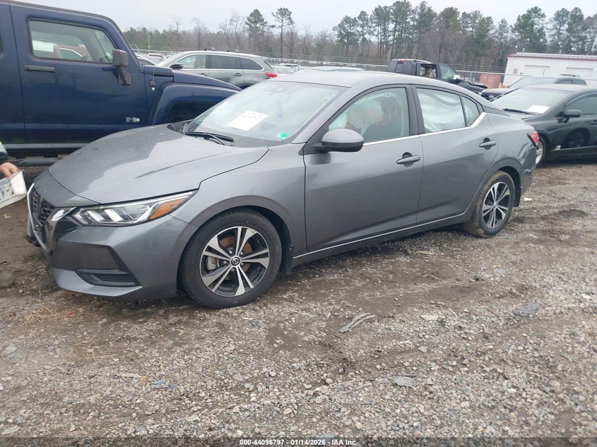 2023 Nissan Sentra Sv Xtronic Cvt
