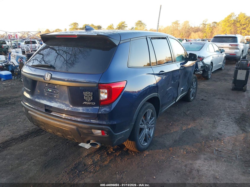2021 Honda Passport Awd Ex-L