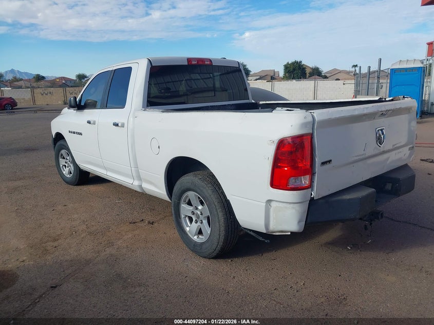 Vin: 1c6rd6gp7cs278198, lot: 44593057, ram 1500 slt 20123