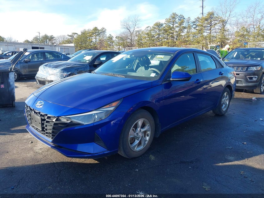 VIN 5NPLL4AG8NH056432 2022 HYUNDAI ELANTRA SE