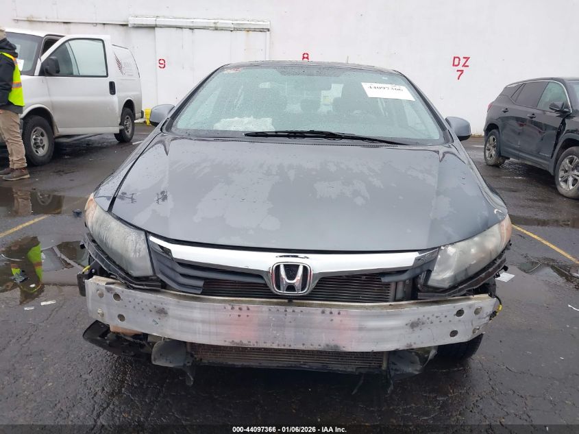 2012 Honda Civic Ex VIN: 2HGFB2F87CH313996 Lot: 44097366