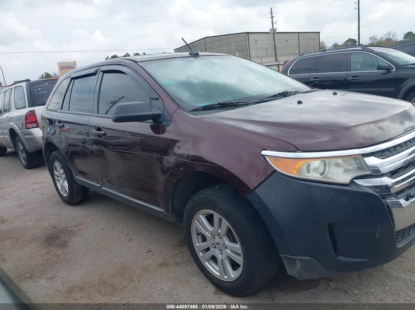 2012 Ford Edge 3.5 Se Brown Lot 111044097466 Vin 2FMDK3GC2CBA11495