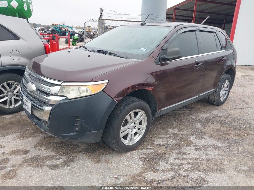 Vin: 2fmdk3gc2cba11495, lot: 44593319, ford edge se 20122