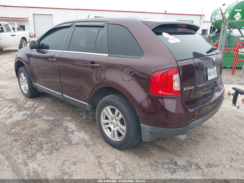 Vin: 2fmdk3gc2cba11495, lot: 44593319, ford edge se 20123