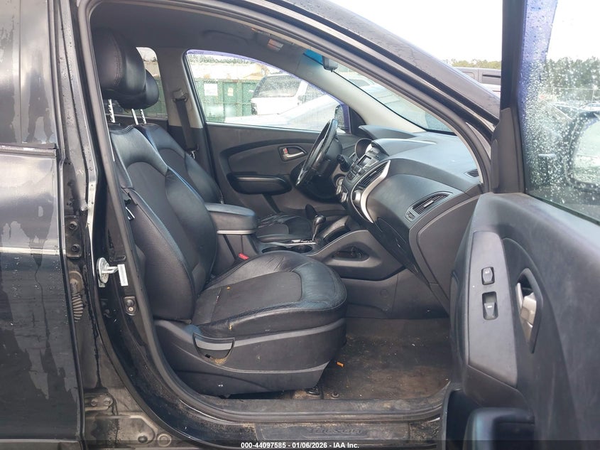 2012 Hyundai Tucson 2.4 Gls black Lot 111044097585 Vin KM8JU3AC2CU512659