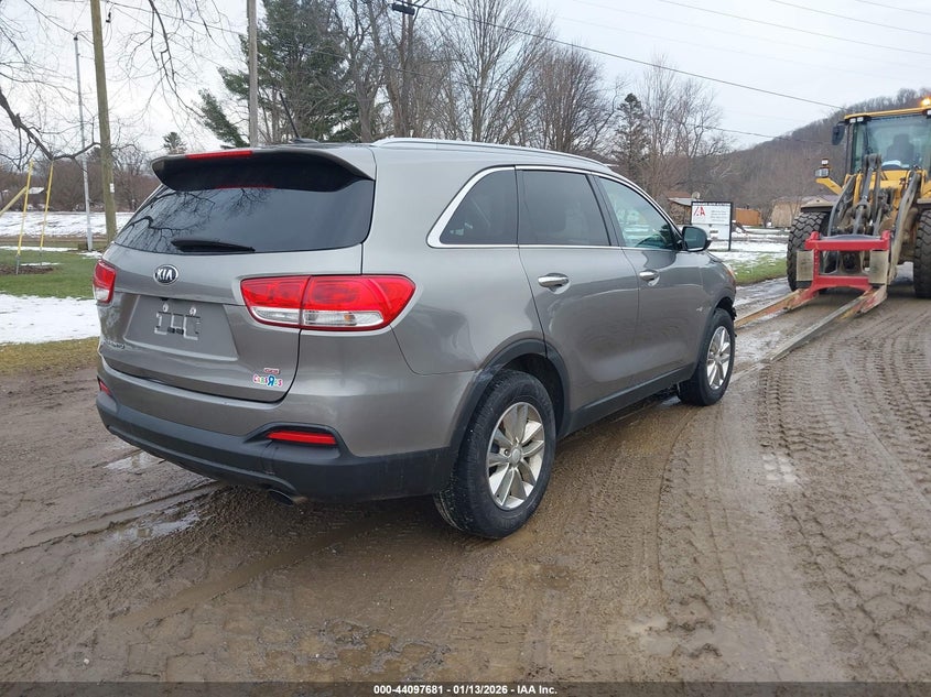 Vin: 5xypg4a34hg239325, lot: 44593538, kia sorento 2.4l lx 20174