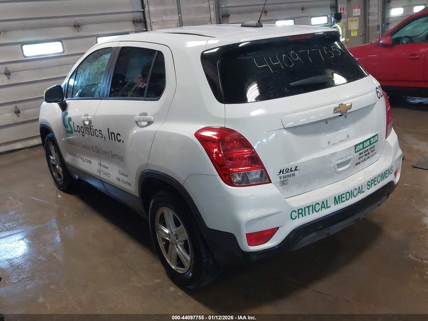 VIN KL7CJKSB4LB038938 2020 CHEVROLET TRAX FWD LS