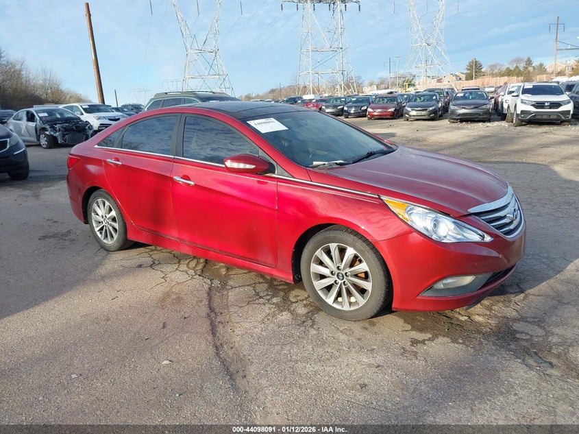 5NPEC4AC1EH833605 2014 Hyundai Sonata Limited auction photo 1