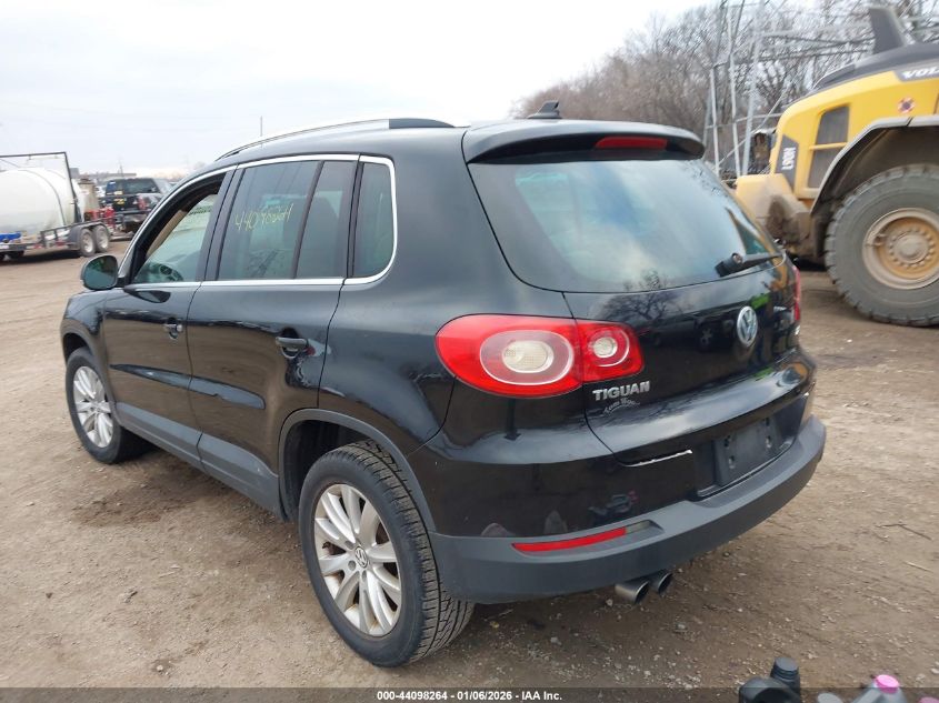 2009 Volkswagen Tiguan S/Se/Sel