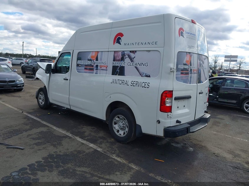 2018 Nissan Nv Cargo Nv2500 Hd Sv V6