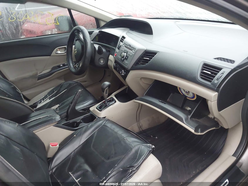 2012 HONDA CIVIC auction photo 5