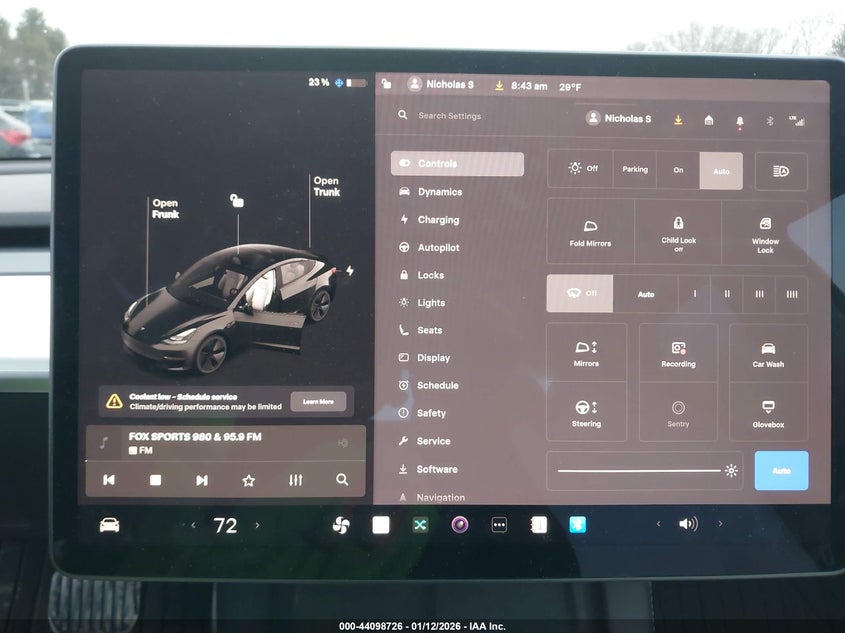 2021 Tesla Model 3 Standard Range Plus Rear-Wheel Drive VIN: 5YJ3E1EA6MF982811 Lot: 44098726