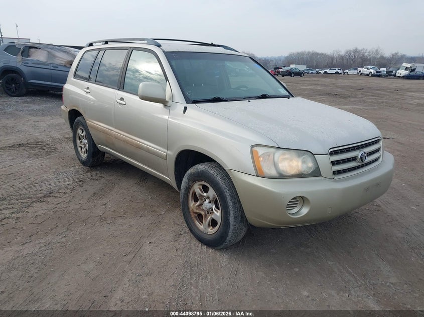 JTEGF21A320072020 2002 Toyota Highlander V6 auction photo 1