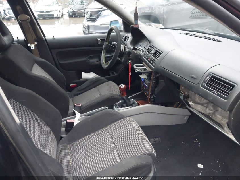 2002 Volkswagen Jetta Gls 2.0L