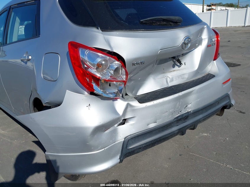 2009 Toyota Corolla Matrix Xrs VIN: 2T1GE40E29C004993 Lot: 44099315