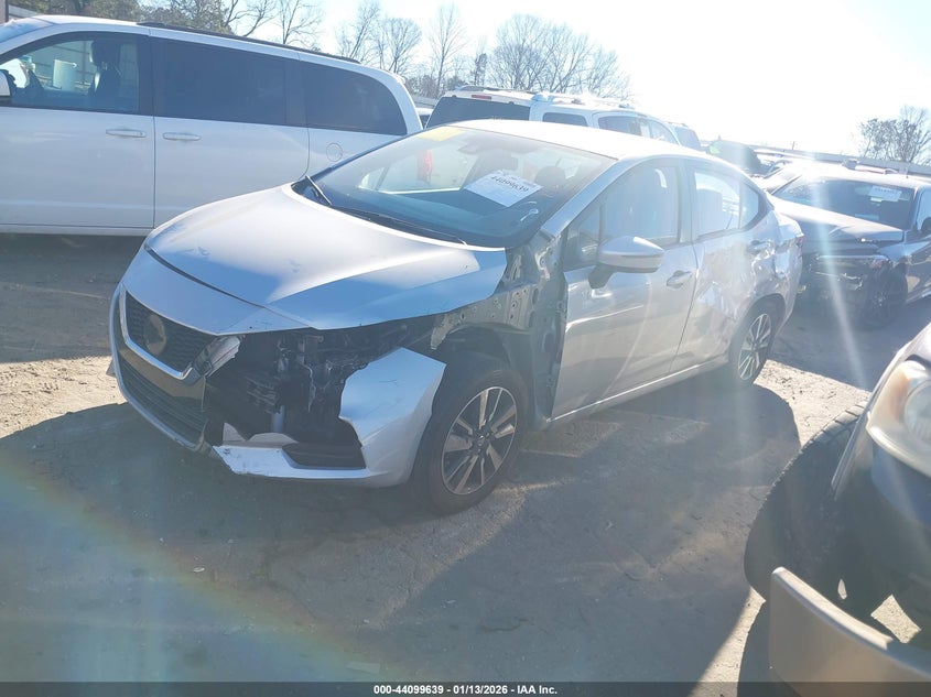 2021 Nissan Versa Sv Xtronic Cvt