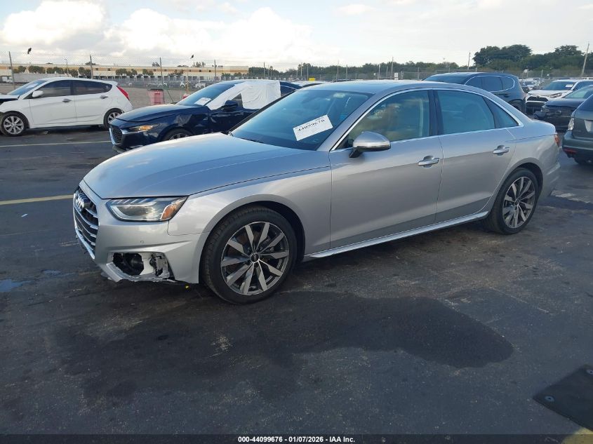 2024 Audi A4 Premium 40 Tfsi Quattro S Tronic