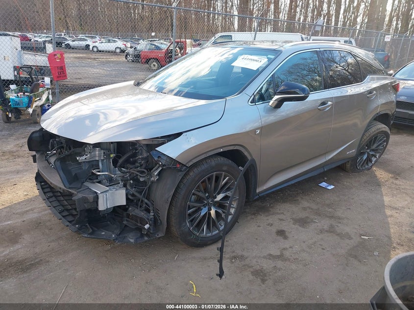 2021 Lexus Rx 450H F Sport Handling