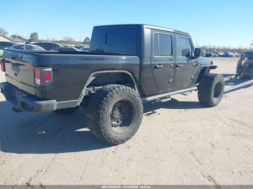 Vin: 1c6hjtag1ll141411, lot: 44596127, jeep gladiator sport s 4x4 20204