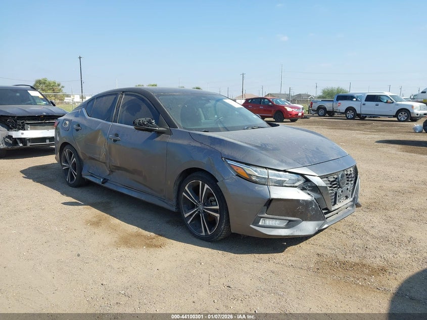 3N1AB8DV8MY243072 2021 Nissan Sentra Sr Xtronic Cvt auction photo 1