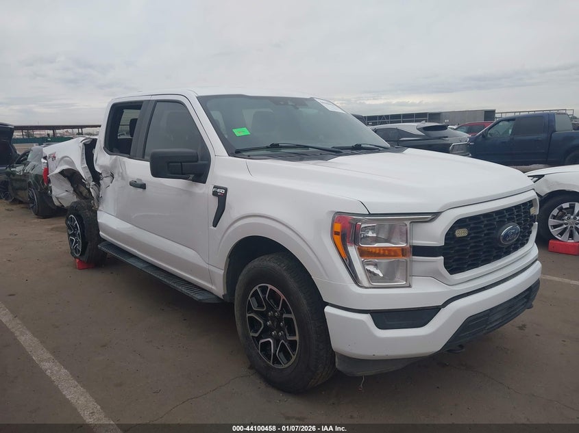 1FTFW1E53NKE52099 2022 Ford F-150 Xl auction photo 1