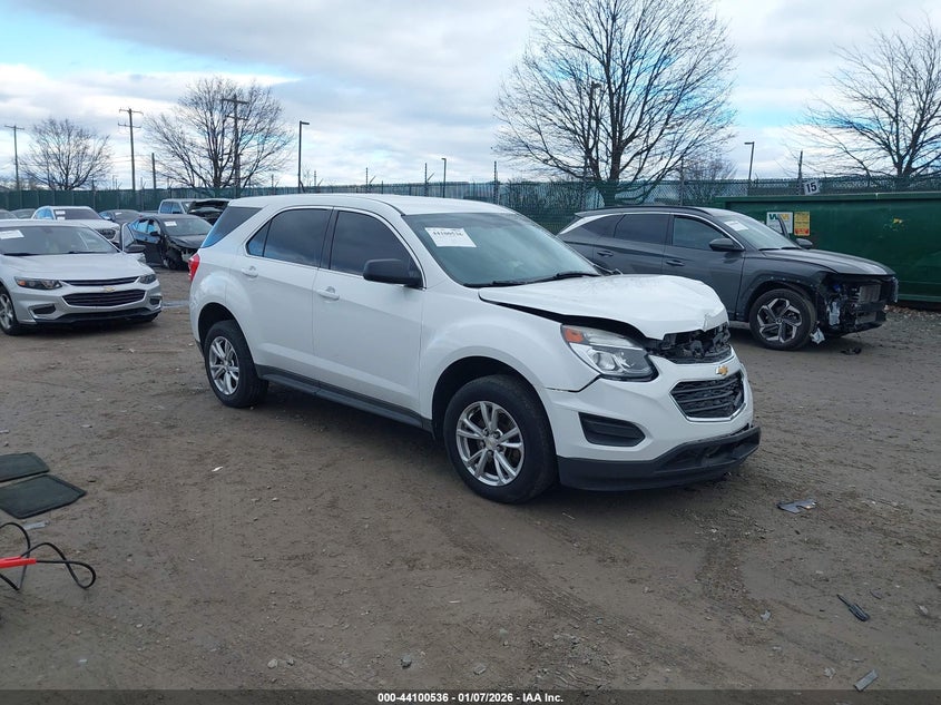 2GNFLEEK5H6281618 2017 Chevrolet Equinox Ls auction photo 1
