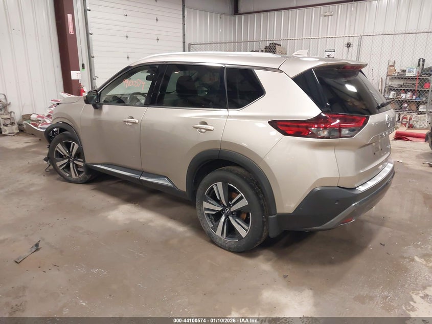NISSAN ROGUE 2022 VIN JN8BT3CB2NW333999