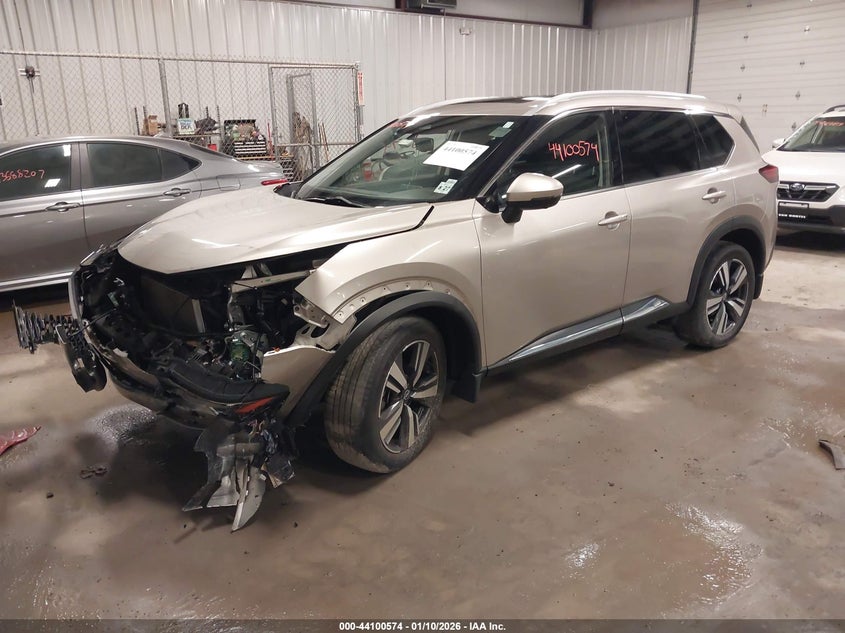 2022 NISSAN ROGUE auction photo 2