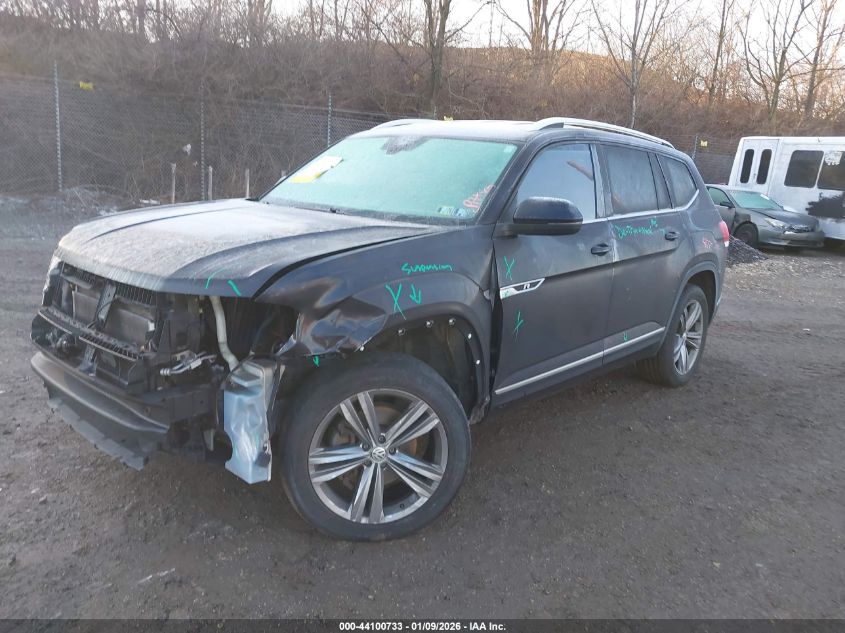 2019 Volkswagen Atlas 3.6L V6 Se W/Technology R-Line