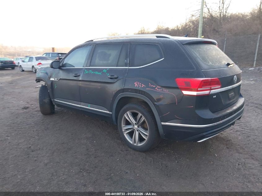 2019 Volkswagen Atlas 3.6L V6 Se W/Technology R-Line