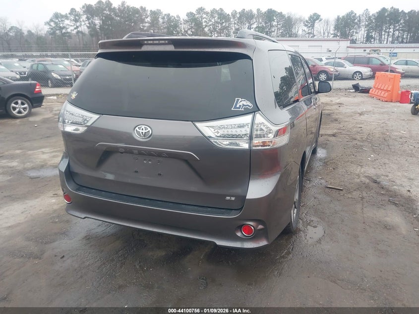2017 Toyota Sienna Se Premium 8 Passenger