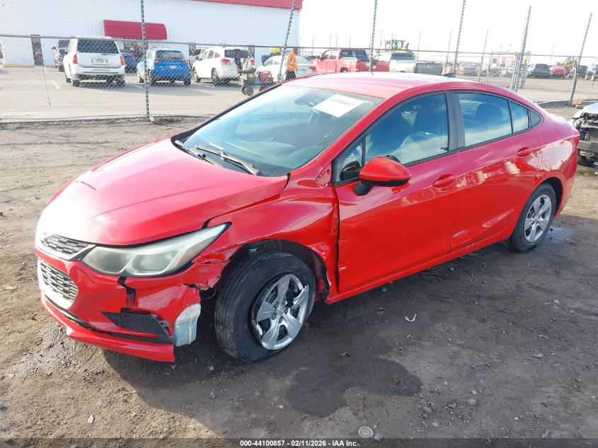 2018 Chevrolet Cruze Ls Auto