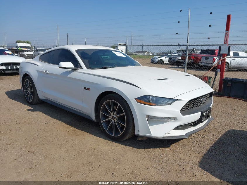 1FA6P8TH3J5159627 2018 Ford Mustang Ecoboost auction photo 1