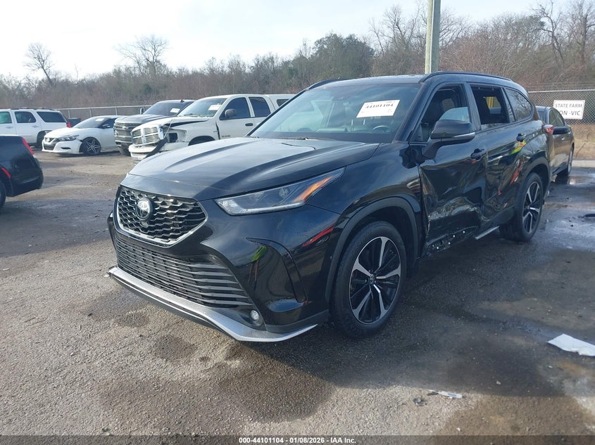 2021 TOYOTA HIGHLANDER VIN: 5TDLZRAH5MS043571